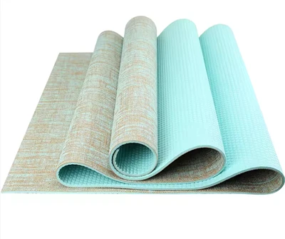 CHOOYOU Zwei-PVC-Yogamatte in zwei Farben